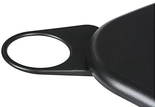 Height Adjustable Laptop Stand, Printer Shelf, Mouse Pad & Cup Holder - Black - Image 7