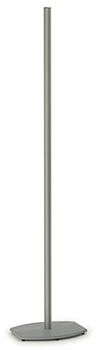 8-foot-tall Display Pole For Sign Frames Or Literature Pockets(Sold Separate), Silver