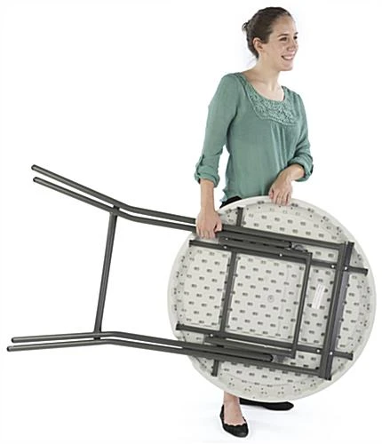 Folding Bar Table Is Easy To Set Up, Transport And Store - Image 3