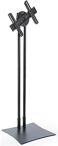 Portable TV Stand W/ Rotating Bracket Fits Monitors 32”-70”, Travel Case - Black - Image 3