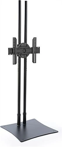 Portable TV Stand W/ Rotating Bracket Fits Monitors 32”-70”, Travel Case - Black - Image 5