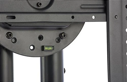 Portable TV Stand W/ Rotating Bracket Fits Monitors 32”-70”, Travel Case - Black - Image 9