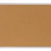 36 X 24 Cork Bulletin Board For Wall Mount Use - Silver