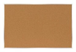 72 X 48 Cork Bulletin Board For Wall Mount Use - Silver