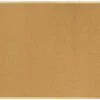72 X 48-Inch Cork Bulletin Board With Wooden Frame - Oak