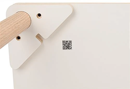 Nesting Display Tables, Knockdown Design, Rectangular, Set Of 2 - Natural - Image 6