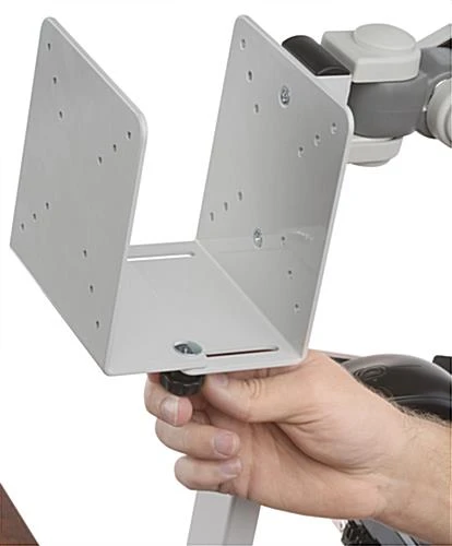 Monitor Arm With Keyboard Tray For Sitting Or Standing - Image 7