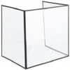 20 X 20 Desktop Sneeze Shield, PVC, Three Panels, Folding, Set Of 10 - Clear