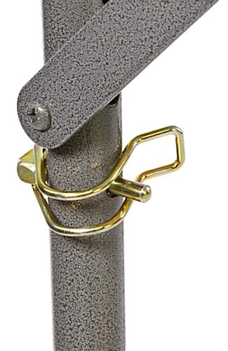 8.5' Folding Table, Height Adjustable - White - Image 6