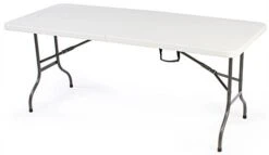 6' Folding Table - White