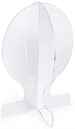 Workshop Series Acrylic Hat Display For Countertop Use- Clear - Image 2