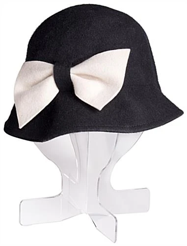 Workshop Series Acrylic Hat Display For Countertop Use- Clear