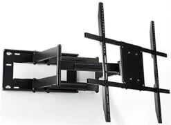 TV Wall Mount W/ Articulating Arm, Fits Monitors 42”-90”, Tilting & Rotating - Black