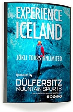 22 X 28 Poster Frame For Wall With Convex Front, Snap-out Lens - Black