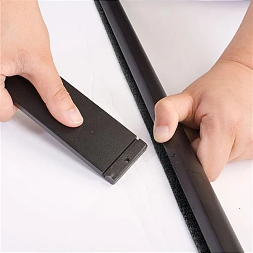 31 X 86-Inch Portable Hook-and-Loop Banner Stand - Black - Image 6