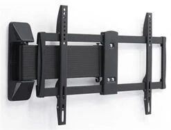 Curved TV Wall Mount With Articulating Arm, Fits Monitors 37 - 70", Tilting - Black