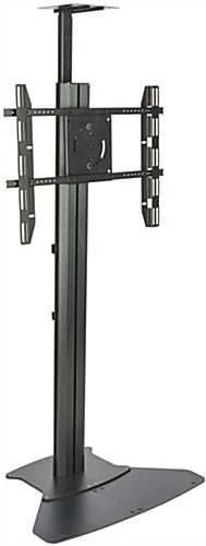 TV Stand With Power Outlets, Fits Monitors 30 - 84", Camera Mount – Black