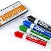 Dry Erase Markers With Eraser - Set Of 4 Colors