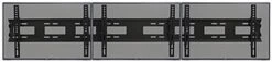 Video Wall Mount For (3) 26" - 32" TV Screens, Tilting Bracket - Black
