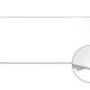 120 X 48 Write-On Board, Wall Mount, Dry Erase, Magnetic, Utensil Tray – White