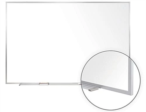 60 X 48 Write-On Board, Wall Mount, Dry Erase, Magnetic, Utensil Tray – White