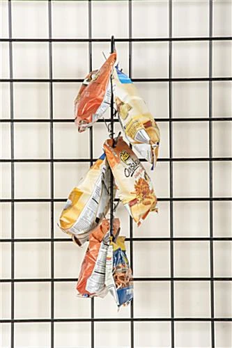 Hanging Clip Wand, Double-Sided, 12 Clamps Per Strip, Set Of 25 - Black - Image 4