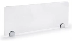 12 X 30 Divider Panel, Acrylic, Dry Erase, Permanent Mounting – Clear