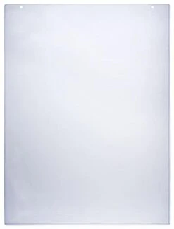24 X 36 Sign Holder For Wall, Flexible Plastic, With Adhesive Tape - Clear