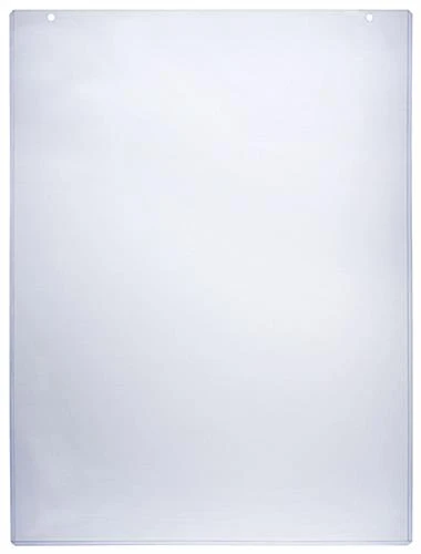 24 X 36 Sign Holder For Wall, Flexible Plastic, With Adhesive Tape - Clear