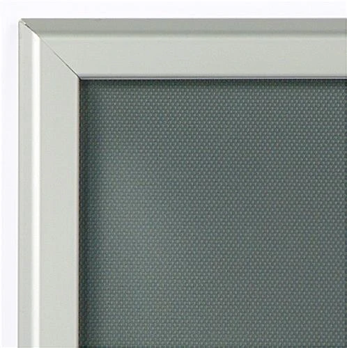 30 X 40 Poster Frame For Wall, Snap Open, 32mm Profile - Silver - Image 2