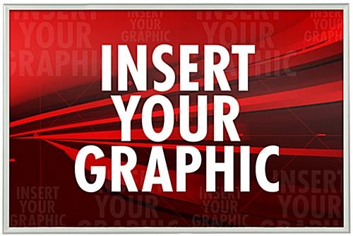 60 X 40 Poster Snap Frame (Silver) - Image 3