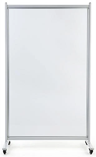 40 X 70 Write-On Board, Floor Stand W/ Wheels, Dry Erase, Double Sided - White - Image 3