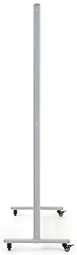 40 X 70 Write-On Board, Floor Stand W/ Wheels, Dry Erase, Double Sided - White - Image 4
