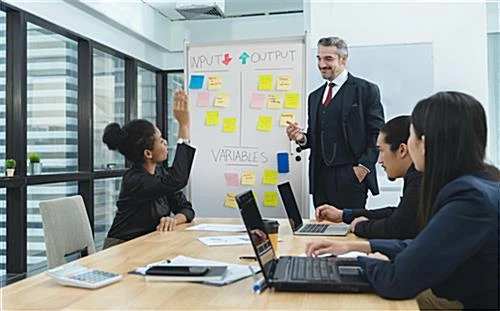 40 X 70 Write-On Board, Floor Stand W/ Wheels, Dry Erase, Double Sided - White - Image 7