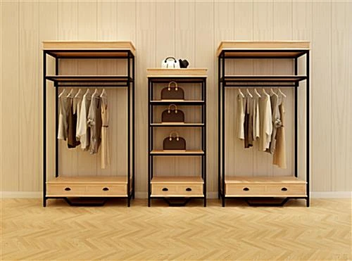 75"h Farmhouse Style Shelving Unit W/4 Shelves & Faux Drawer Accent - Natural Oak - Image 6