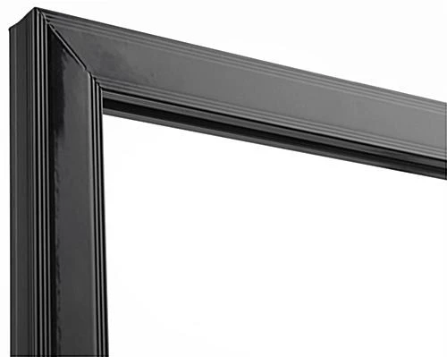 22 X 28 Poster Stand For Floor, Top Insert, Double Sided, Oval Base - Black - Image 3