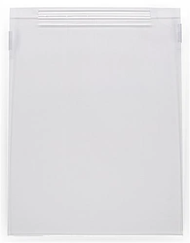 Workshop Series 18 X 24 Poster Frame For Slatwall, Side-Loading - Clear - Image 2