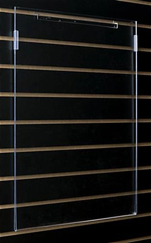 Workshop Series 18 X 24 Poster Frame For Slatwall, Side-Loading - Clear - Image 3