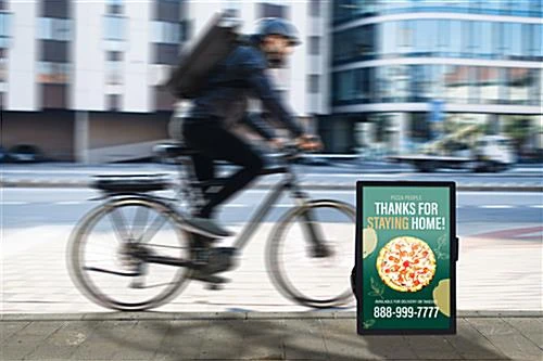 21.5" Digital Backpack With LCD Screen, Android 7.1 OS - Black - Image 14