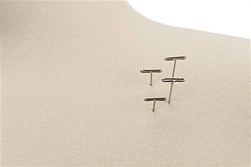 Male Dress Form With Wheeled Base, Adjustable Height - Silver - Image 8