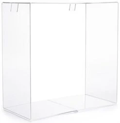 Workshop Series Acrylic Cube For Gridwall, 13.5 X 13.5 Display Space - Clear