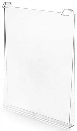 Workshop Series Acrylic T-Shirt Display For Gridwall, Top Loading - Clear - Image 4