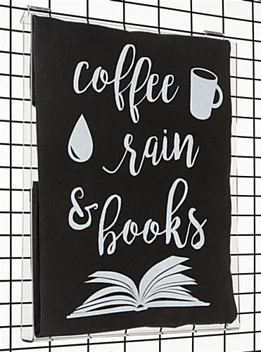 Workshop Series Acrylic T-Shirt Display For Gridwall, Top Loading - Clear - Image 2