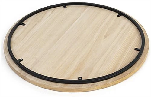 Retail Basket, 20" W By 32" H, Wood And Iron - Black - Image 5