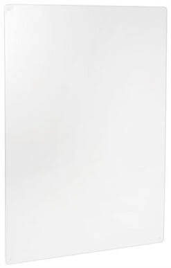 Sneeze Shield, Hanging Or Countertop, Acrylic, Single Panel - Clear