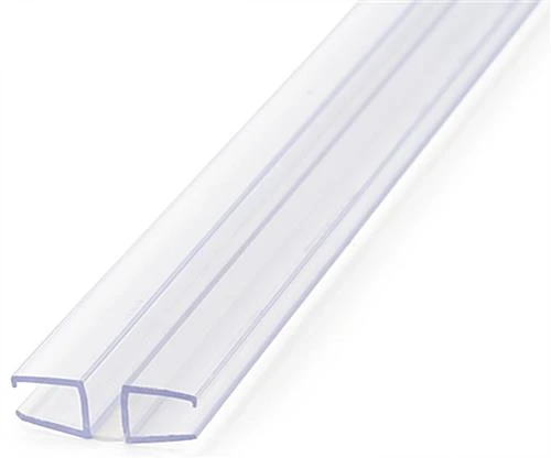 Countertop Sneeze Shield, Adjustable, Polycarbonate, Three Panels - Clear - Image 3