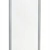29.5 X 78.8 Floor Standing Sneeze Shield, Locking Wheels, Acrylic & Aluminum - Clear