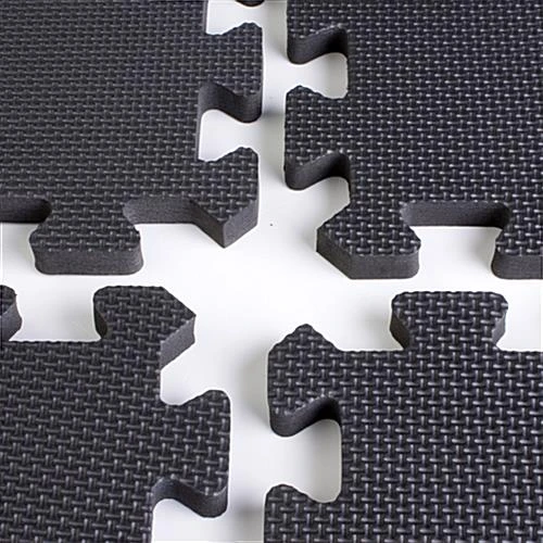 10' X 10' Interlocking Foam Mat - Black