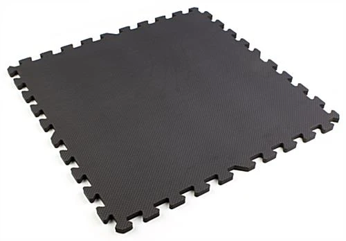 10' X 10' Interlocking Foam Mat - Black - Image 3
