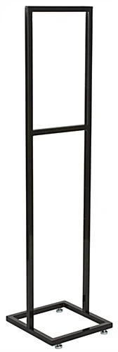 14” X 22” Poster Stand, Top Insert, Double Sided - Black - Image 2